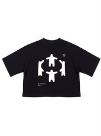 The one black boxy tee