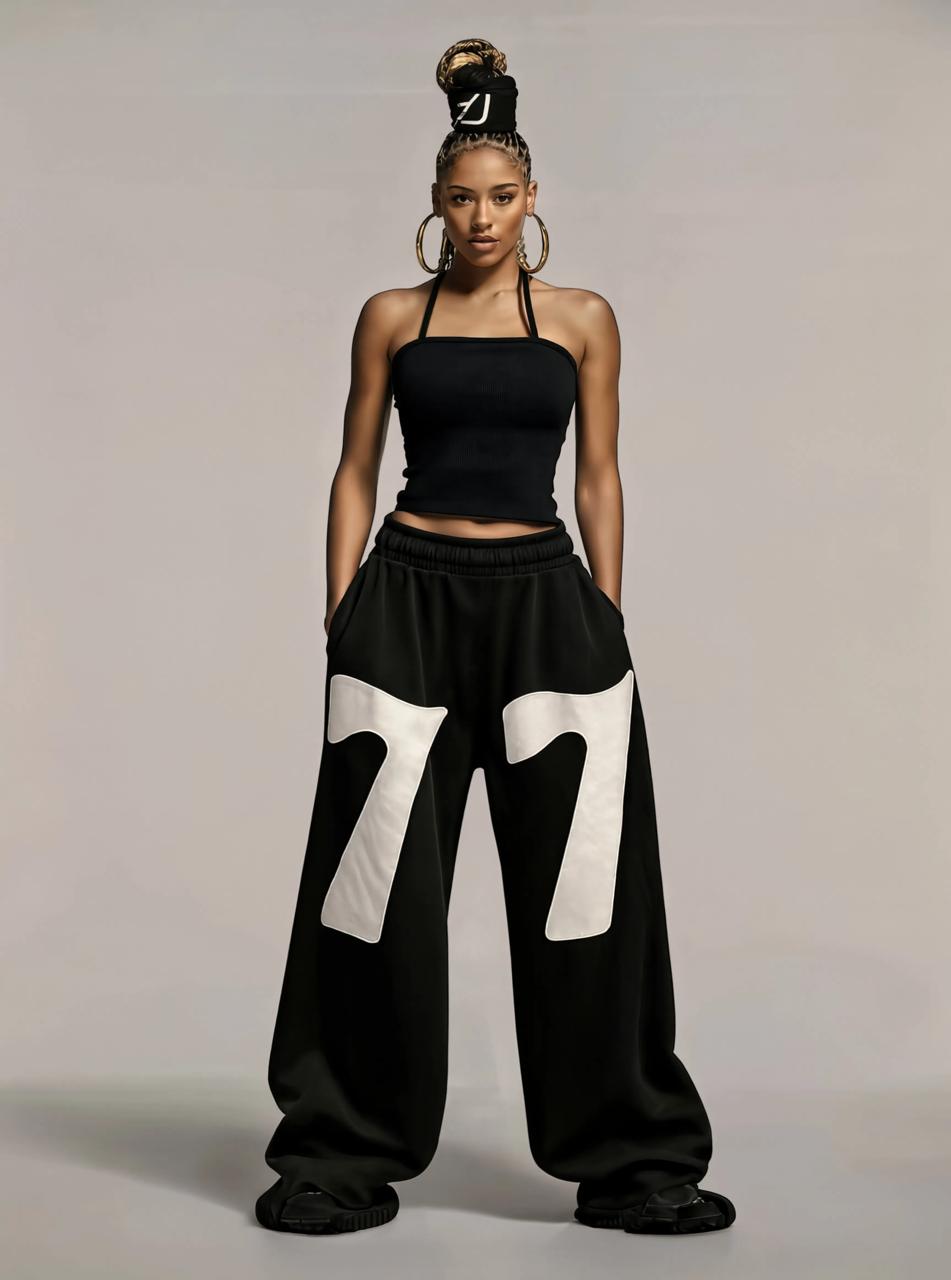 The 77 black out pants